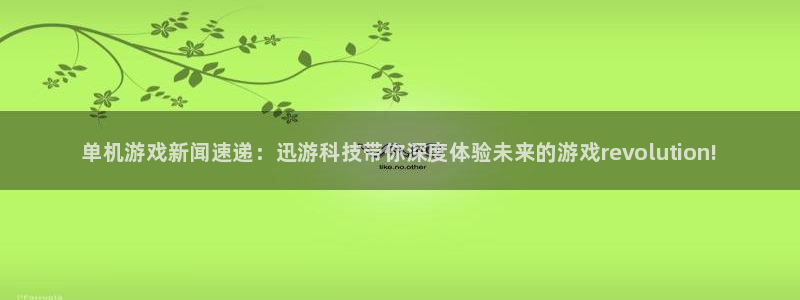 鼎点娱乐网页版地址：单机游戏新闻速递：迅游科技带你深度体验未