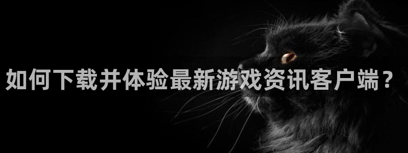 鼎点娱乐平台官网入口：如何下载并体验最新游戏资讯客户端？