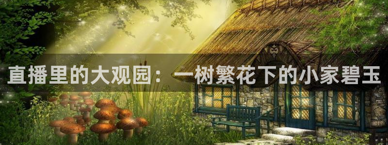 斗球直播ios：直播里的大观园：一树繁花下的小家碧玉
